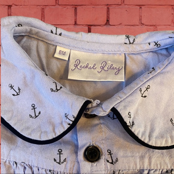 Rachel Riley NWOT 6 Month Anchor BabySuit - Picture 3 of 6